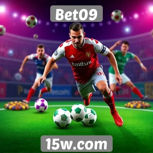 Exploração dos jogos disponíveis na plataforma Bet09